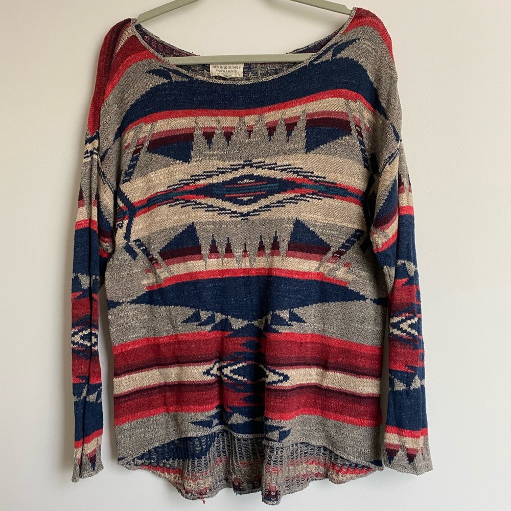 Aztec print sweater Ralph Lauren